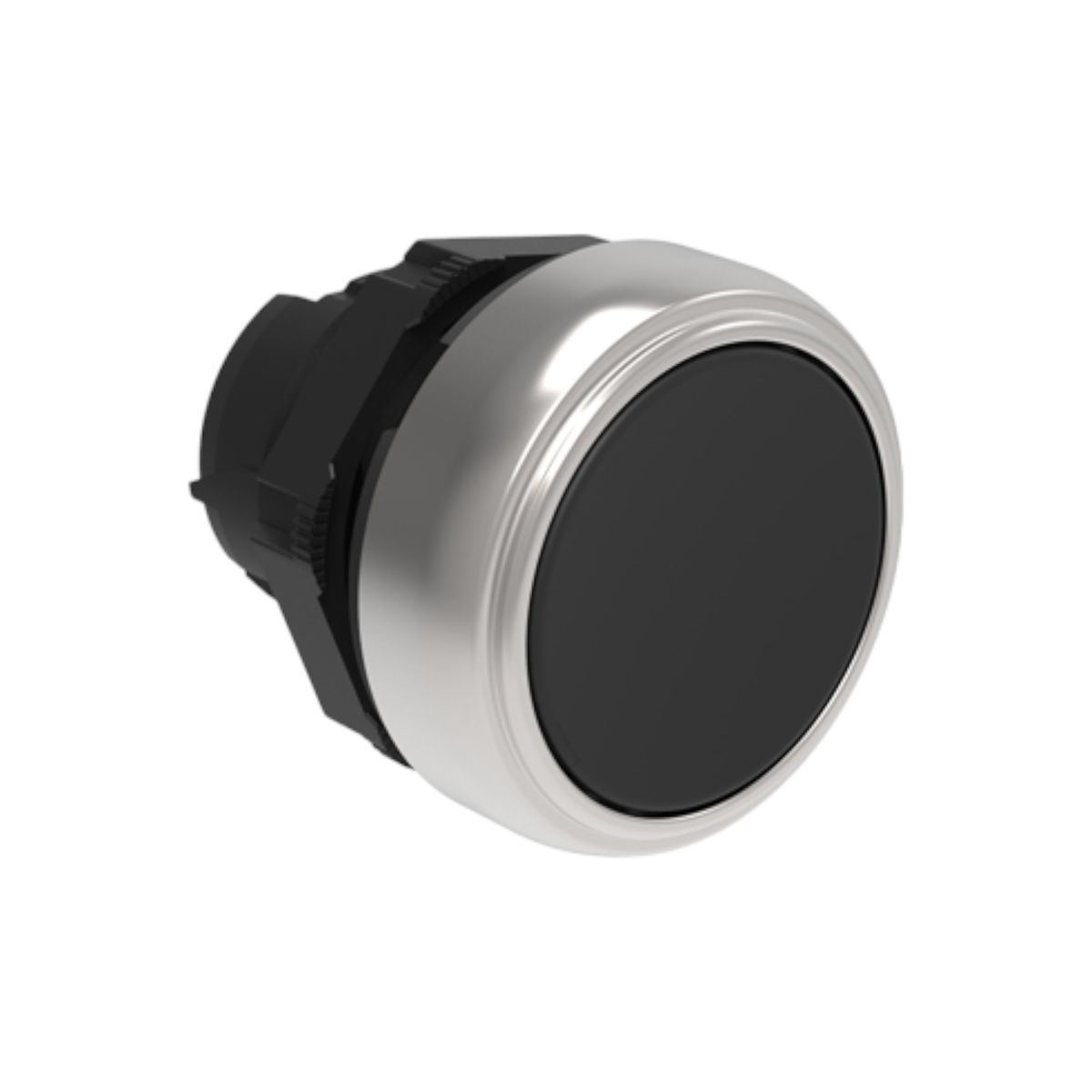 LOVATO - PULSADOR NEGRO LPCB102SC+BLOQUE DE CONTACTO NA SPRING CLAMP