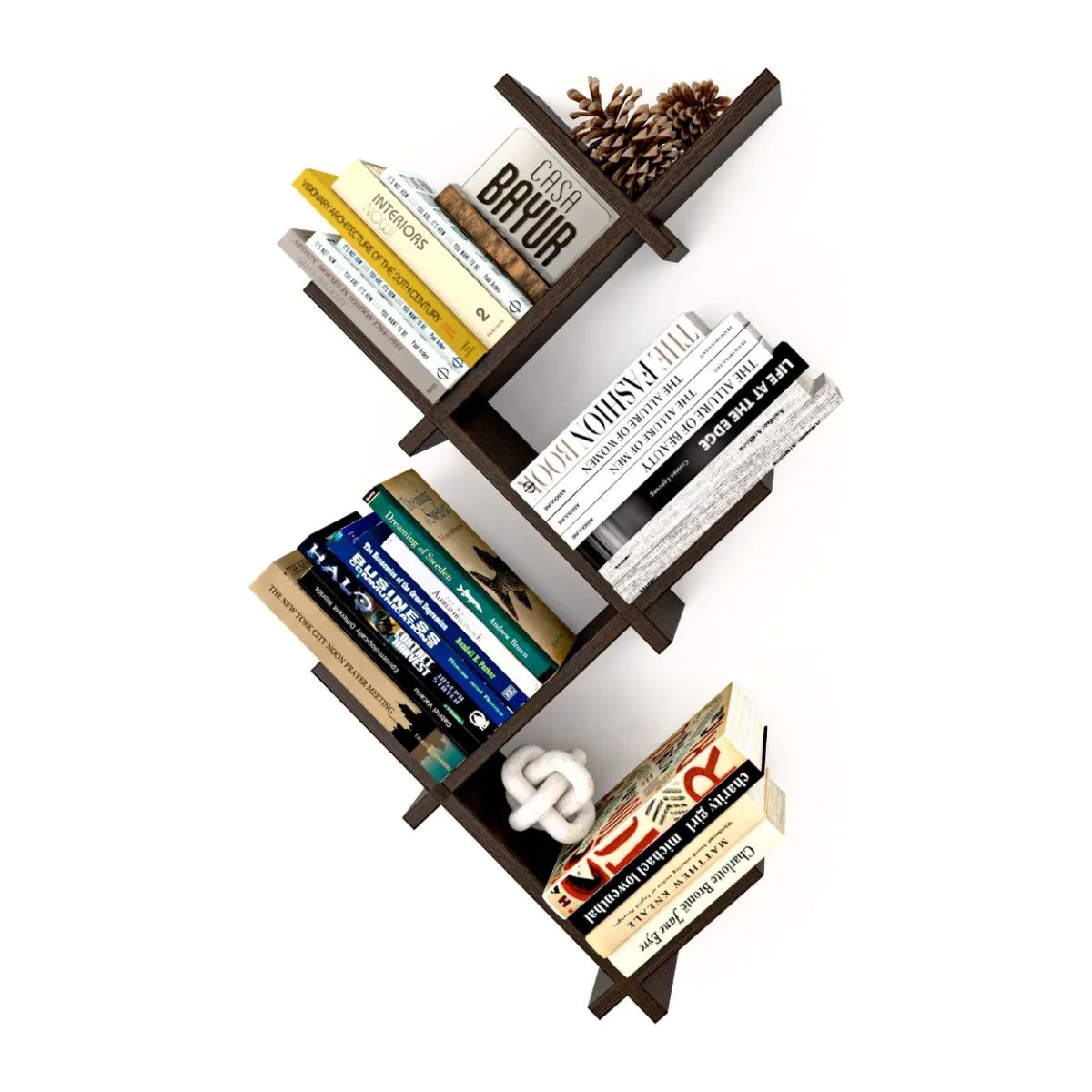 GENERICO - Repisa Biblioteca Flotante B-02 Minimalista Moderna Melamina