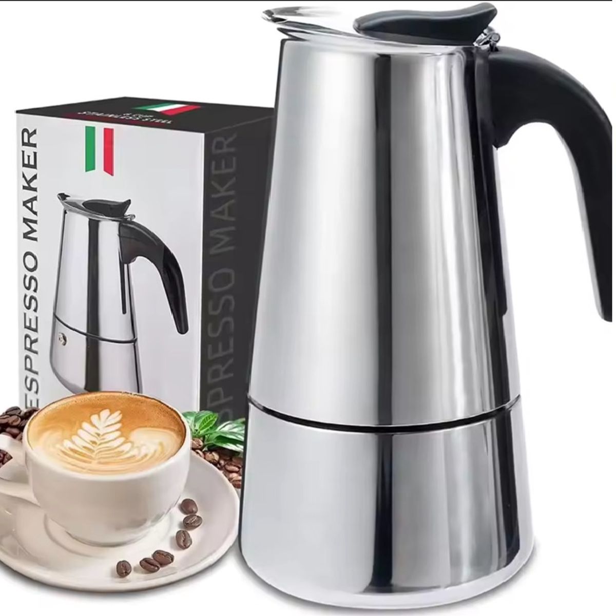 GENERICO - Cafetera Expreso 9 Tazas