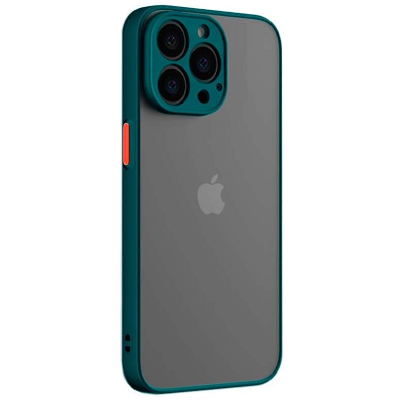 GENERICO - Estuche Mate Compatible con 13 Pro Verde