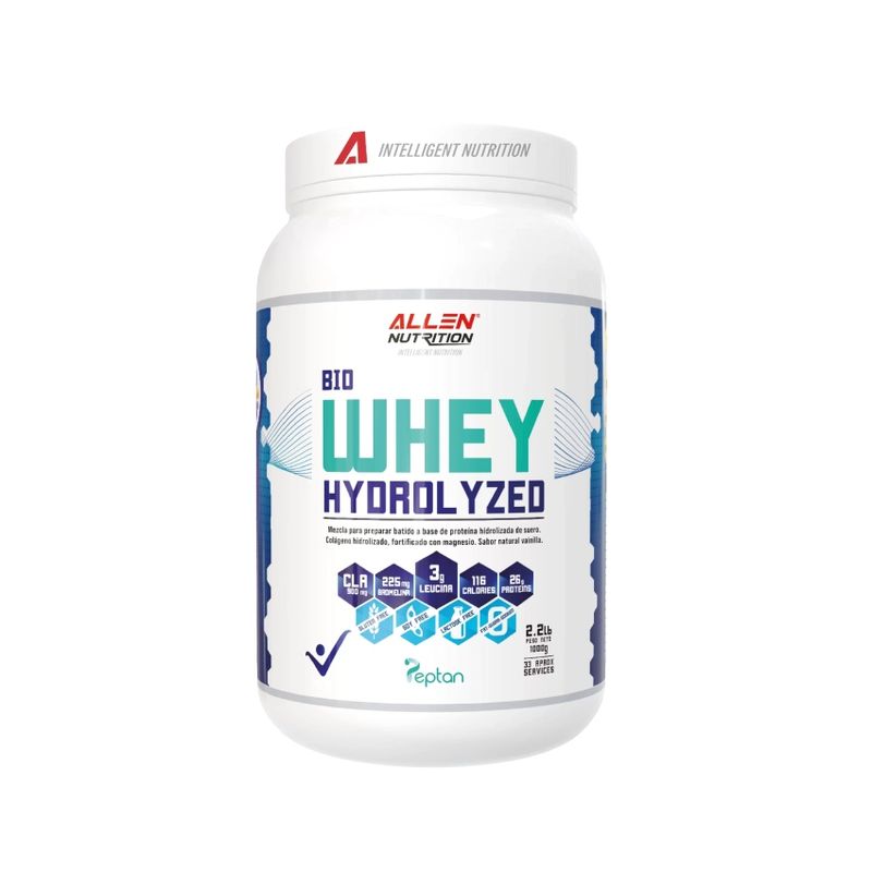 ALLEN - Bio Whey Hydrolyzed - Proteina hidrolizada - 22lb