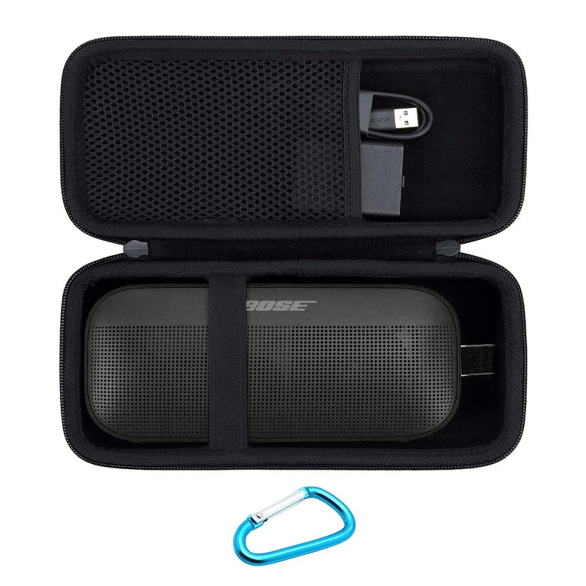 GENERICO - Estuche para Bose Soundlink Flex 1 y 2gen  Forro Rigido Impermeable