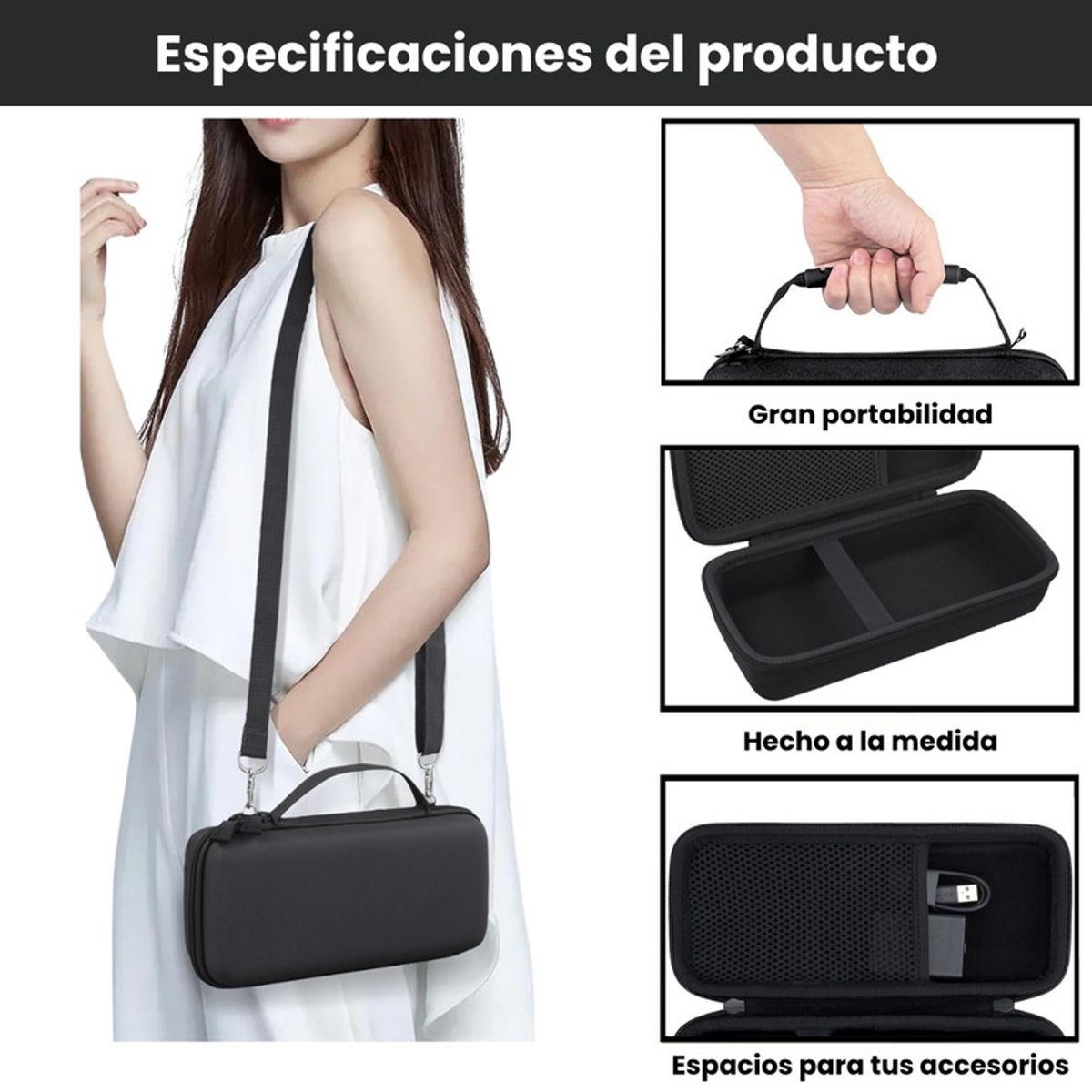 GENERICO - Estuche para Bose Soundlink Flex 1 y 2gen  Forro Rigido Impermeable