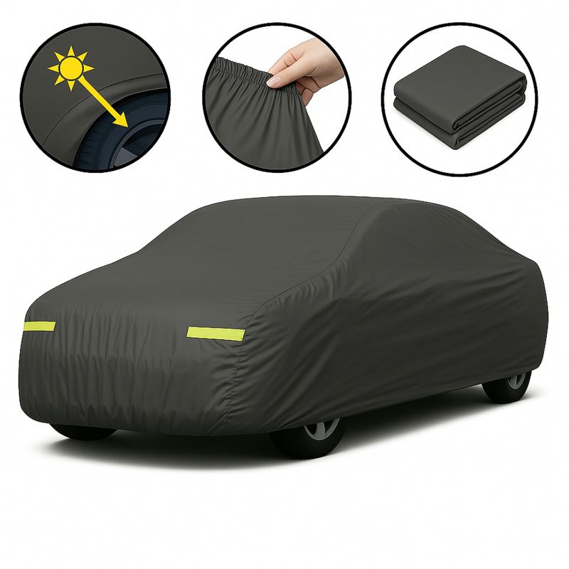 GENERICO - Pijama Carpa Cubre Carro Protección UV Talla S