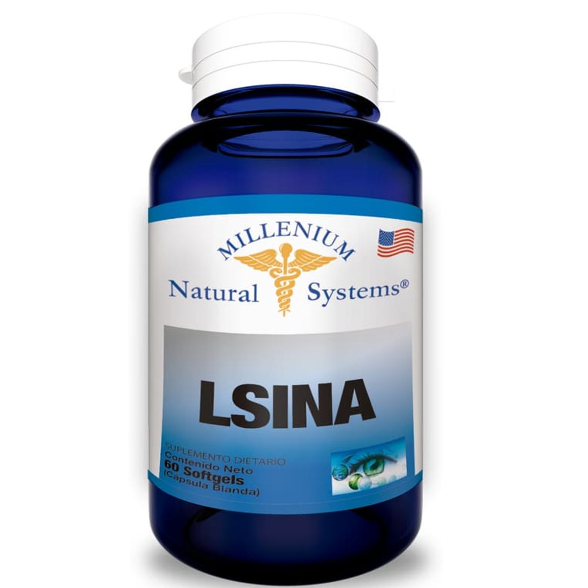 NATURAL SYSTEM - SUPLEMENTO LSINA X 60 CAPSULAS BLANDAS