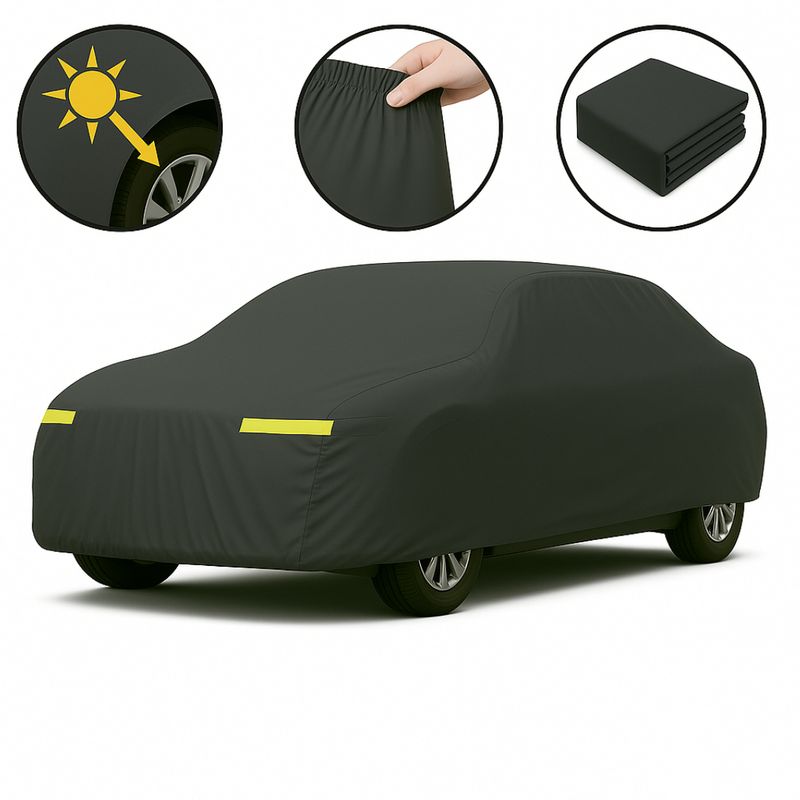 GENERICO - Pijama Carpa Cubre Carro Protección UV Talla L