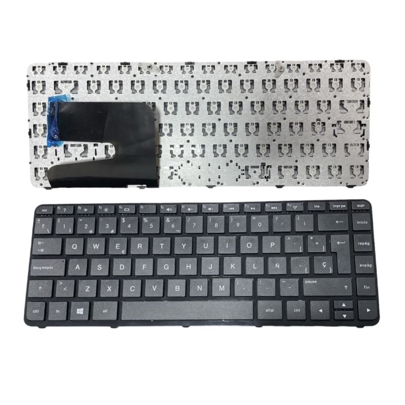 GENERICO - Teclado Repuesto Para Hp 14n 14d D020 D021 En Español