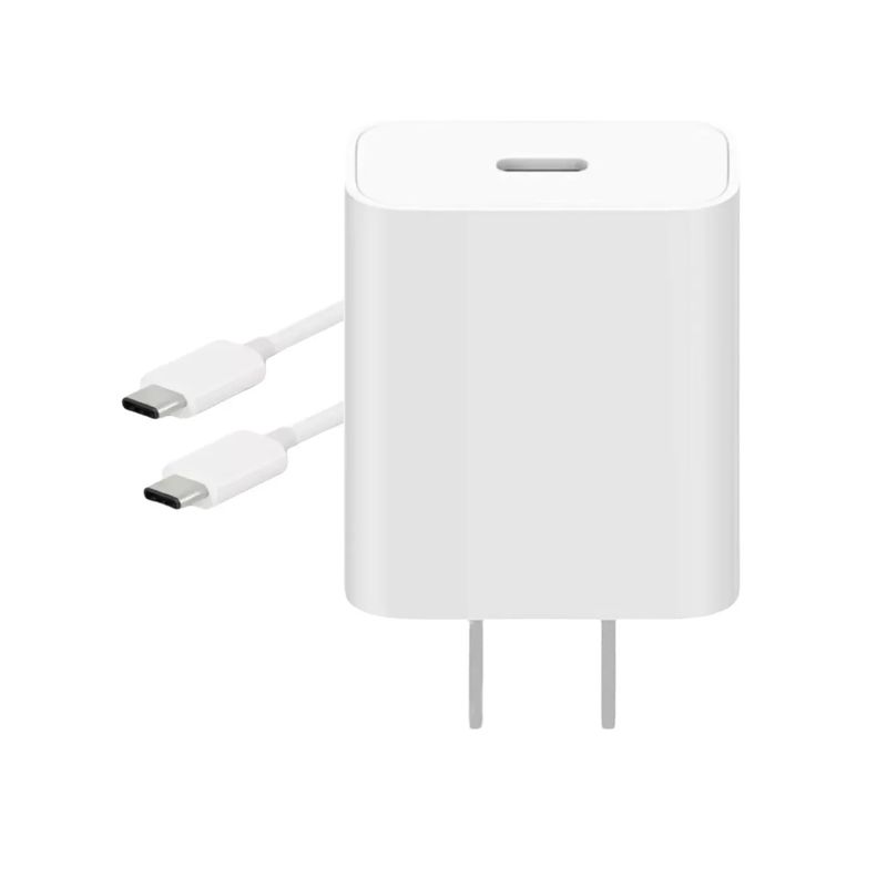 GENERICO - Adaptador Cargador Poder Cubo Carga Rápida 25w Usb C 3a