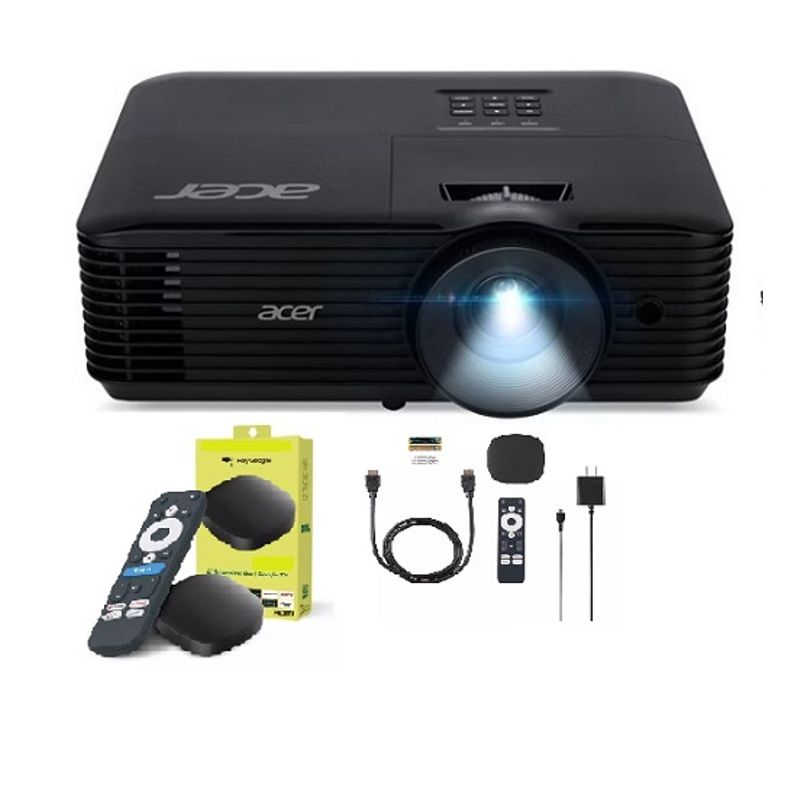 ACER - Video Beam 4800 Lumen Real Proyector Acer 1128 Funda+Box con Aplicaciones