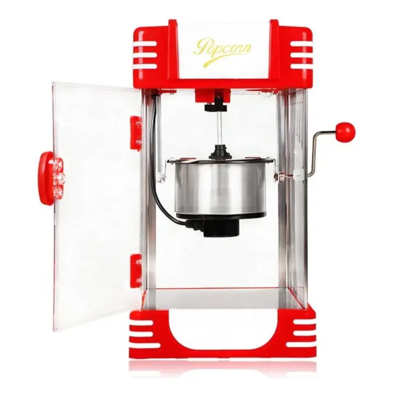 GENERICO - Maquina Crispetera Electrica Profesional Capacidad 10 Tazas