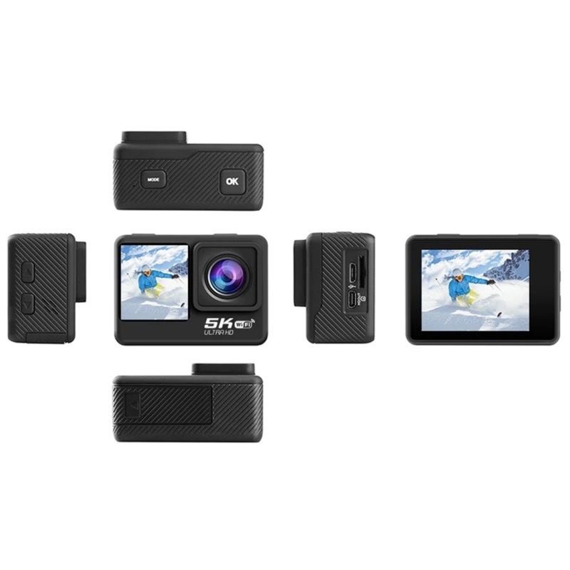 GENERICO - Cámara Deportiva Sport Cam Impermeable 4k Hd V5