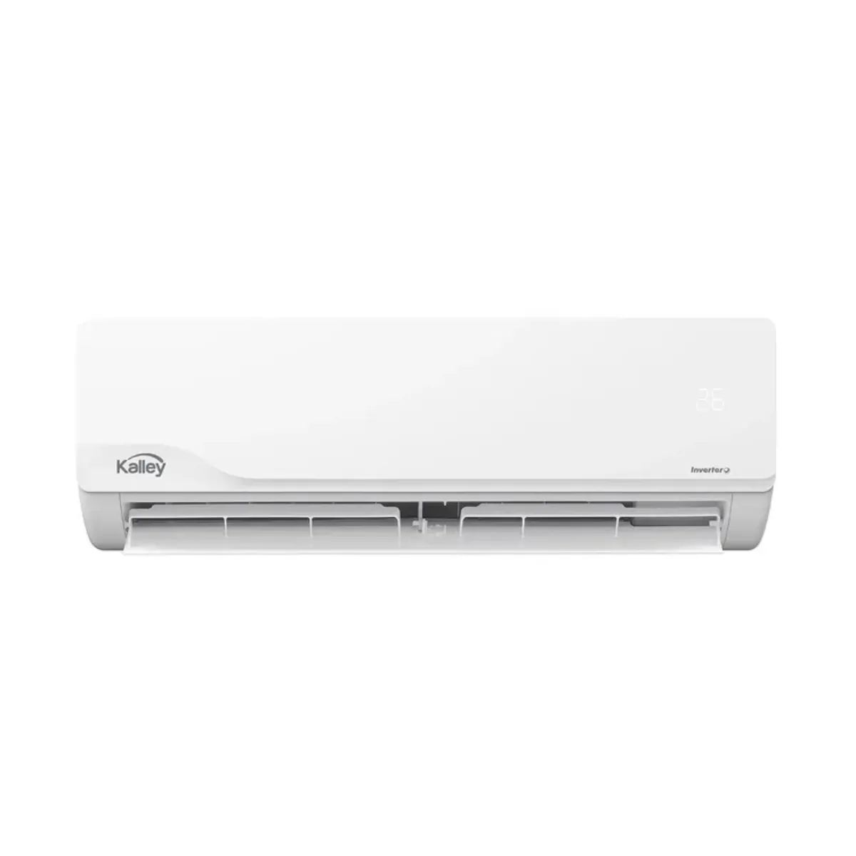 KALLEY - Aire acondicionado KALLEY 12000BTU Tipo Split Inverter 115V K-A12D Blanco