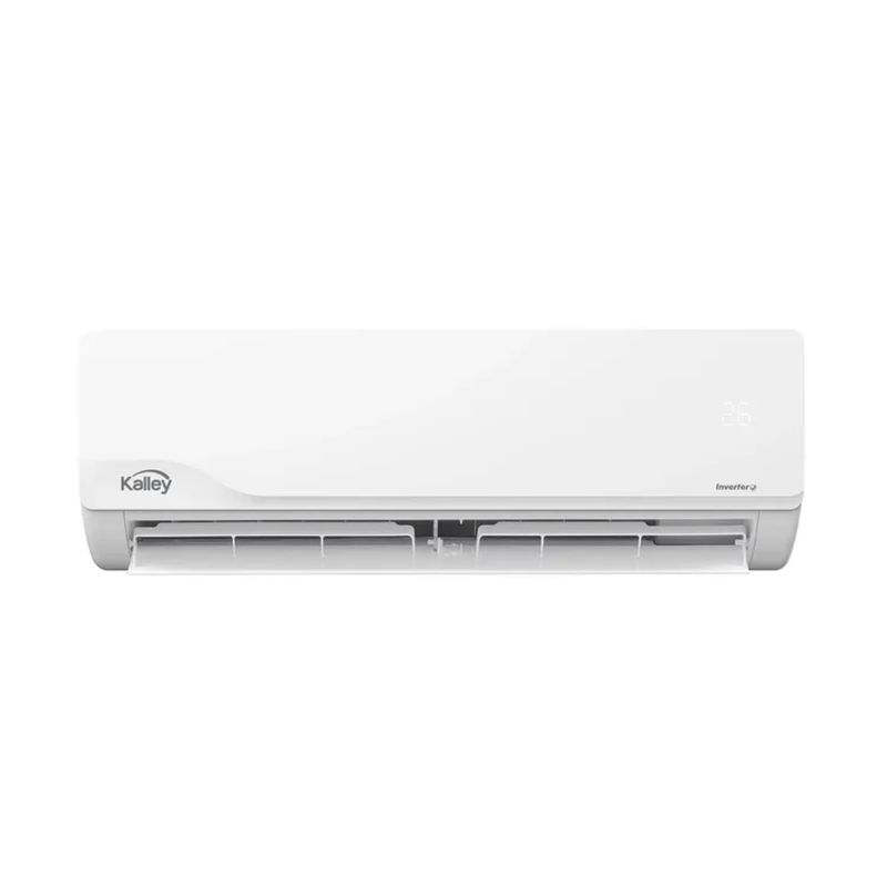 KALLEY - Aire acondicionado KALLEY 12000BTU Tipo Split Inverter 115V K-A12D Blanco