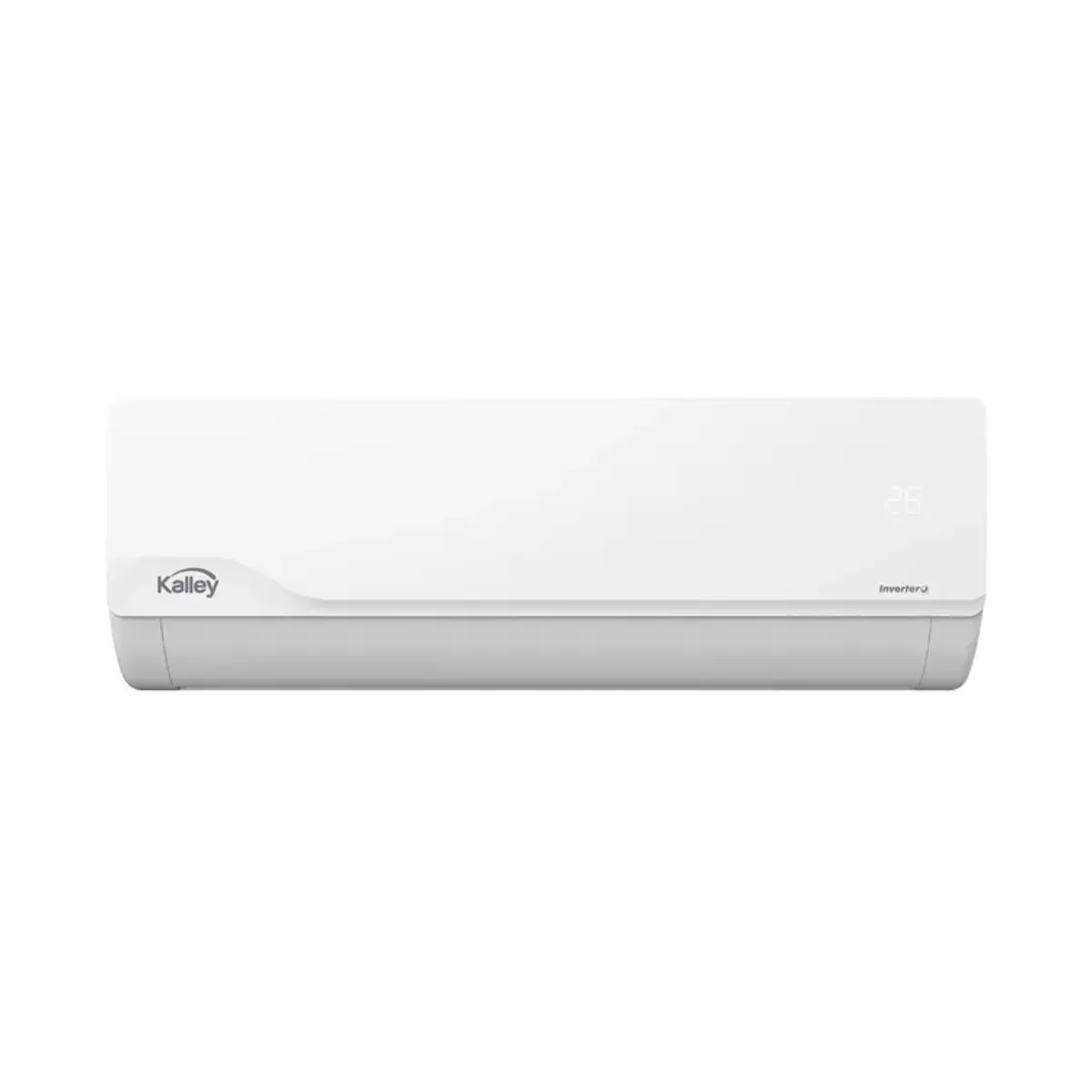 KALLEY - Aire acondicionado KALLEY 12000BTU Tipo Split Inverter 115V K-A12D Blanco