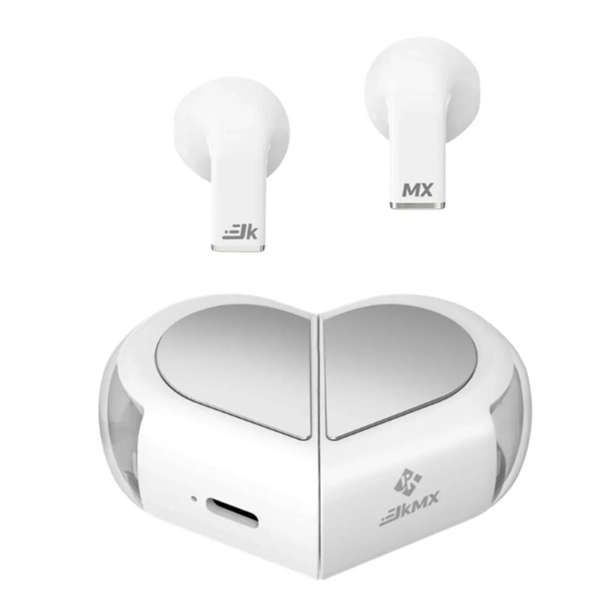 SHEN HUANG - Audifonos Inalámbricos JKMX Corazon JK2 White Nova