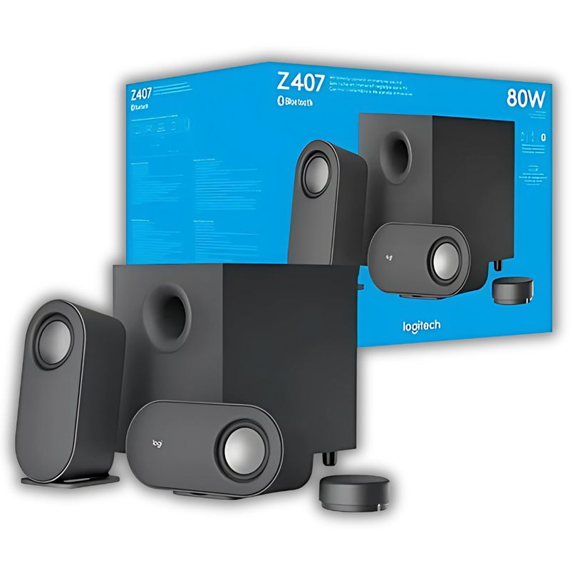 LOGITECH - PARLANTE LOGITECH Z407 80W BLUETOOTH