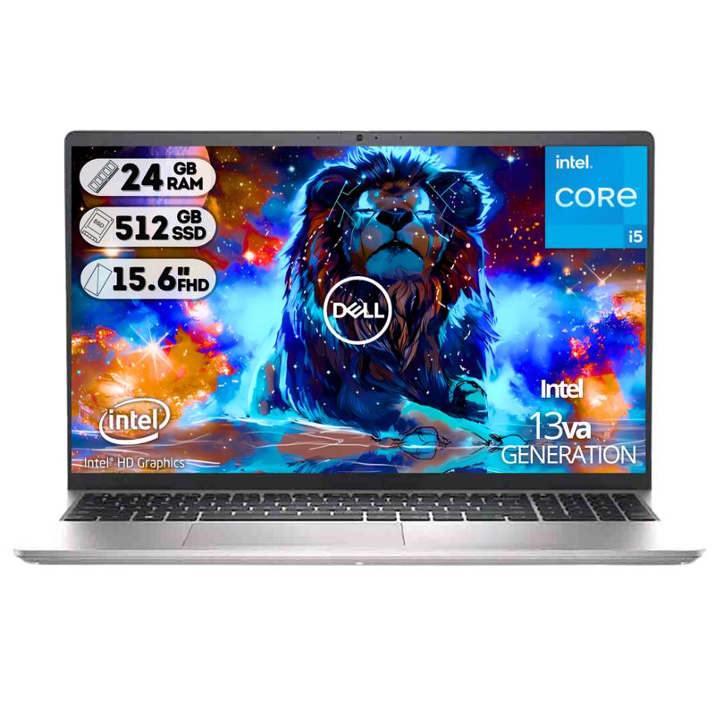 DELL - PORTATIL DELL Intel Core i5-1334U Gen 13-Ram 24GB-SSD 512GB-15.6 FHD-WIN 11