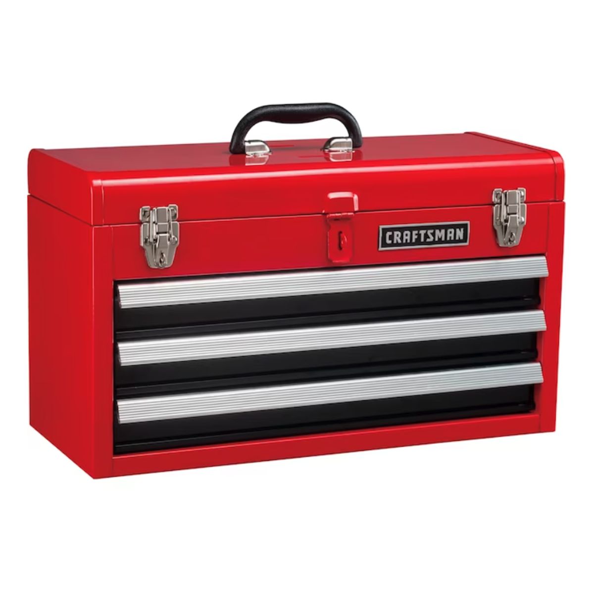 CRAFTSMAN - Caja Metálica De Herramientas Craftsman Con 3 Cajones Rojo