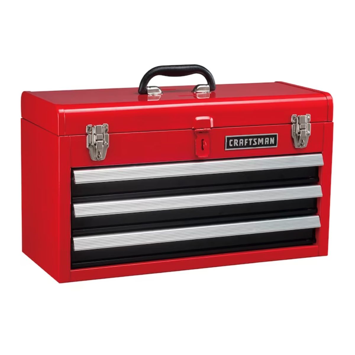 CRAFTSMAN - Caja Metálica De Herramientas Craftsman Con 3 Cajones Rojo