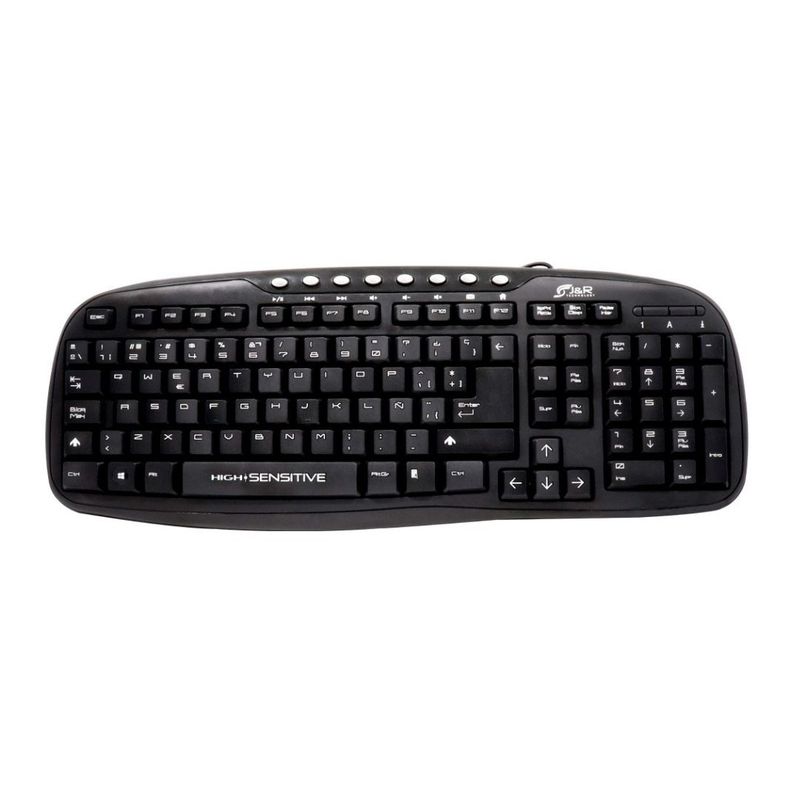 JYR TECHNOLOGY - Teclado multimedia JyR TMJR-011