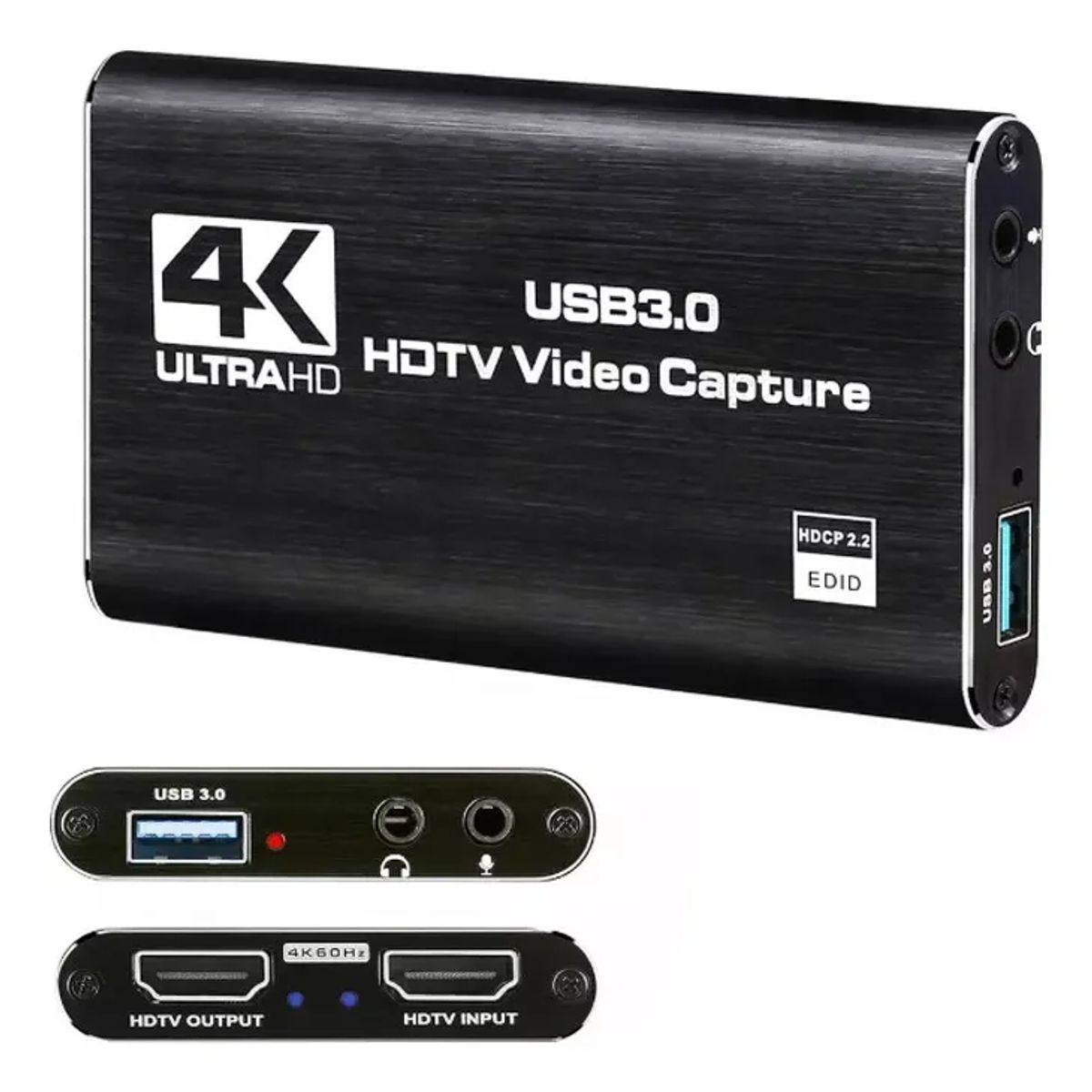 GENERICO - Capturadora De Video Streaming Fhd Hd 1080 Hdmi 4k Usb 3.0