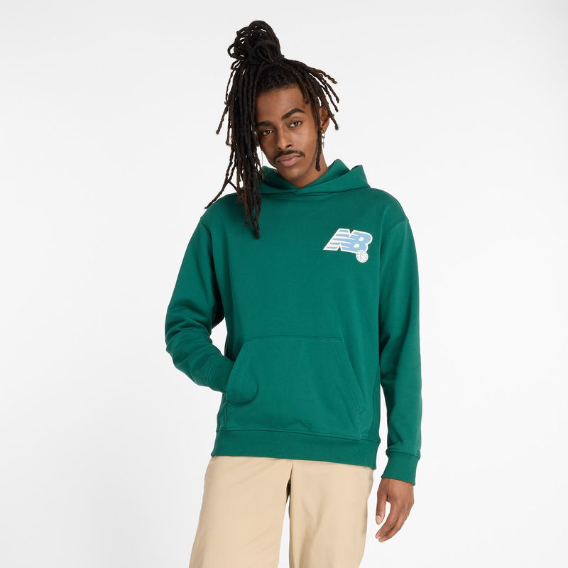 NEW BALANCE - Chaqueta Deportiva New Balance Athletics Verde Para Hombre