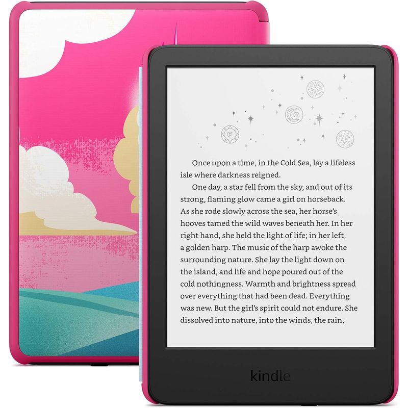 AMAZON - Kindle Kids 11th Gen 16GB Funda Valle Unicornio - 6 Negro