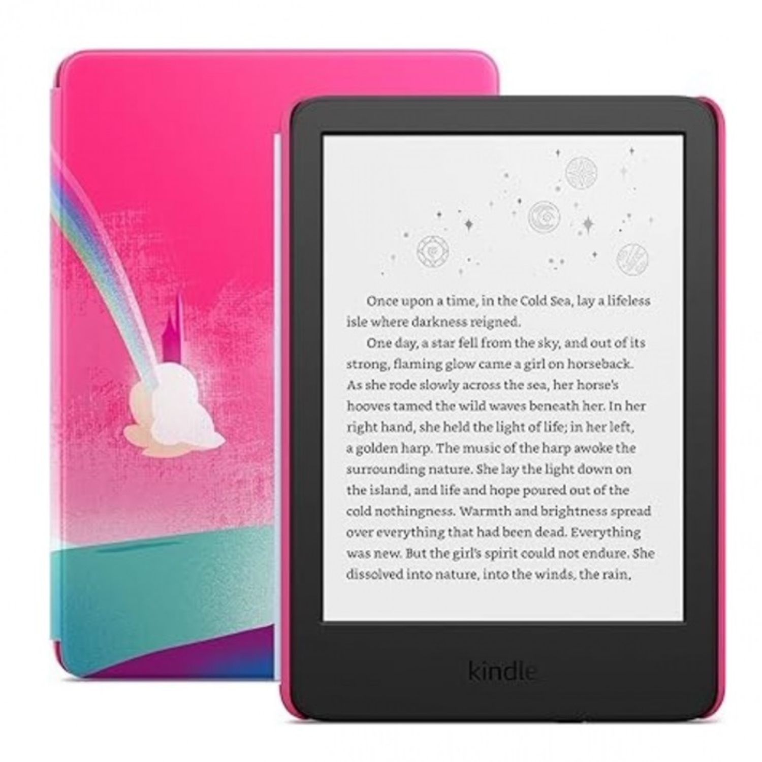 Kindle Kids 11th Gen 16GB Funda Valle Unicornio - 6 Negro AMAZON
