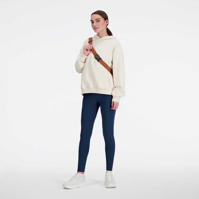 NEW BALANCE - Chaqueta Deportiva New Balance Athletics Beige Para Mujer
