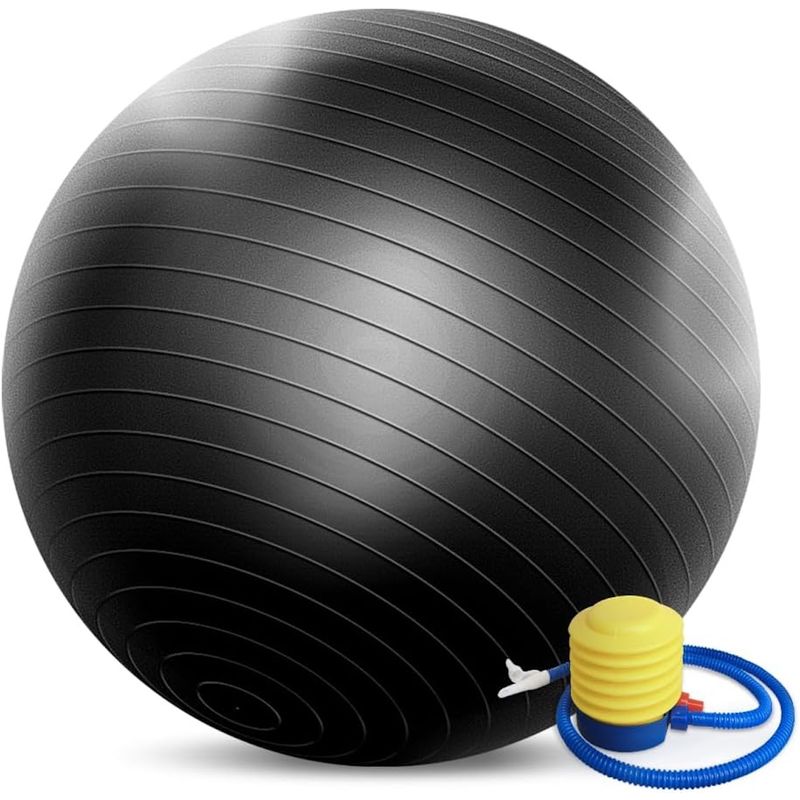 LOOK - BALON YOGA PILATES CON INFLADOR 65 CM