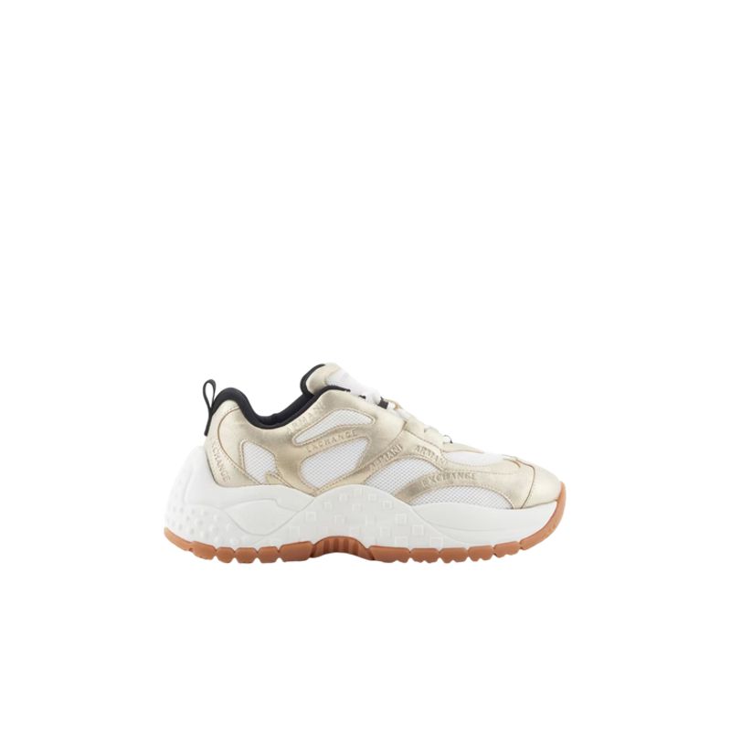 ARMANI EXCHANGE - Tenis Women White Armani Exchange