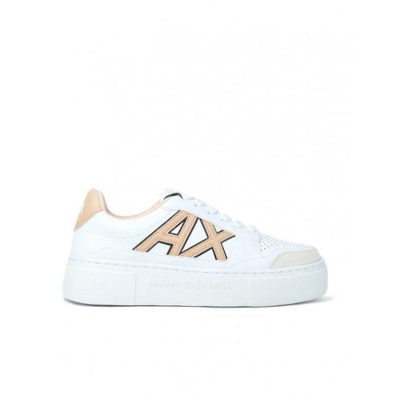 ARMANI EXCHANGE - Tenis Women White Armani Exchange