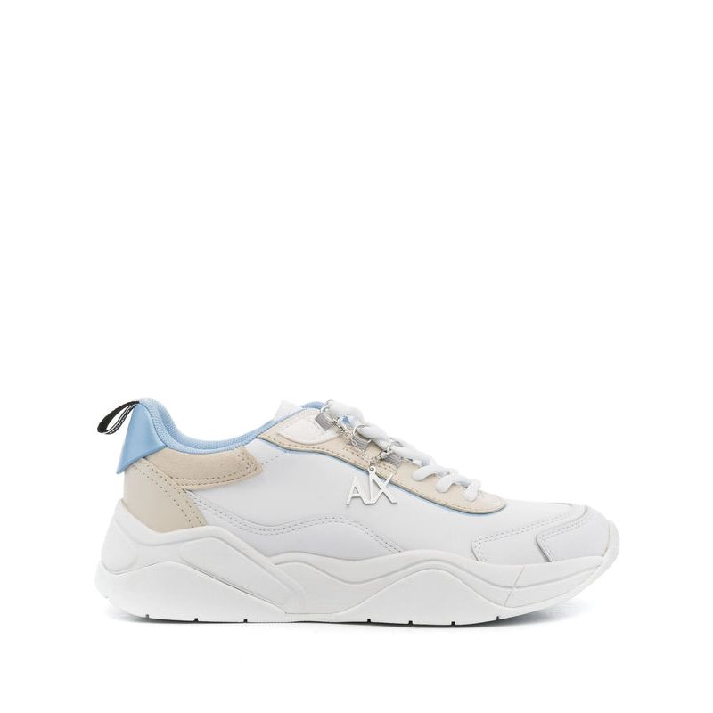ARMANI EXCHANGE - Tenis Women White Armani Exchange