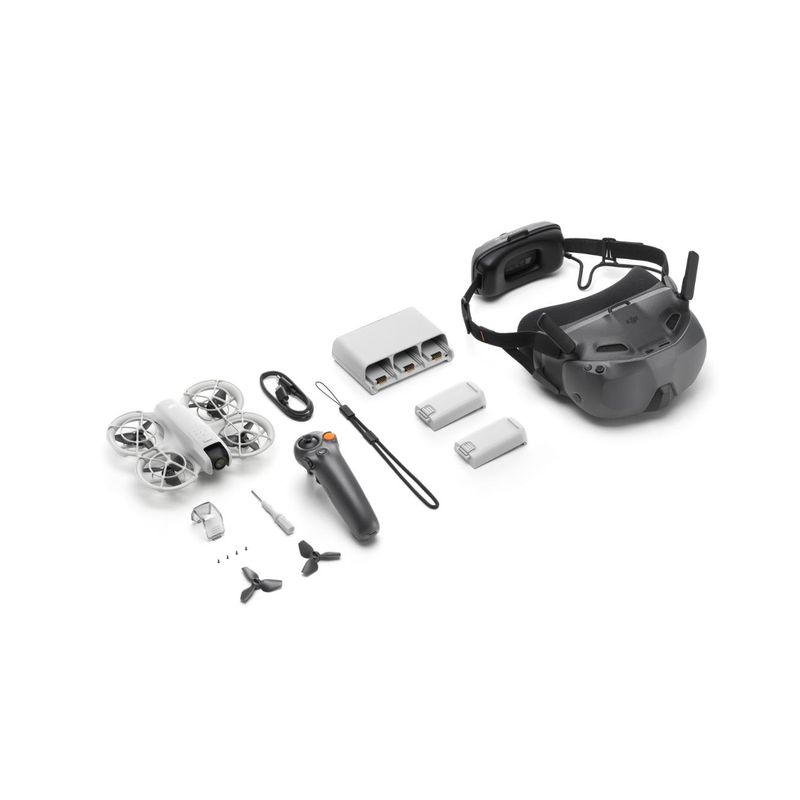 DJI - DJI Dron Neo Motion Combo Vuela Más 4k Uhd 135g 3 Baterías