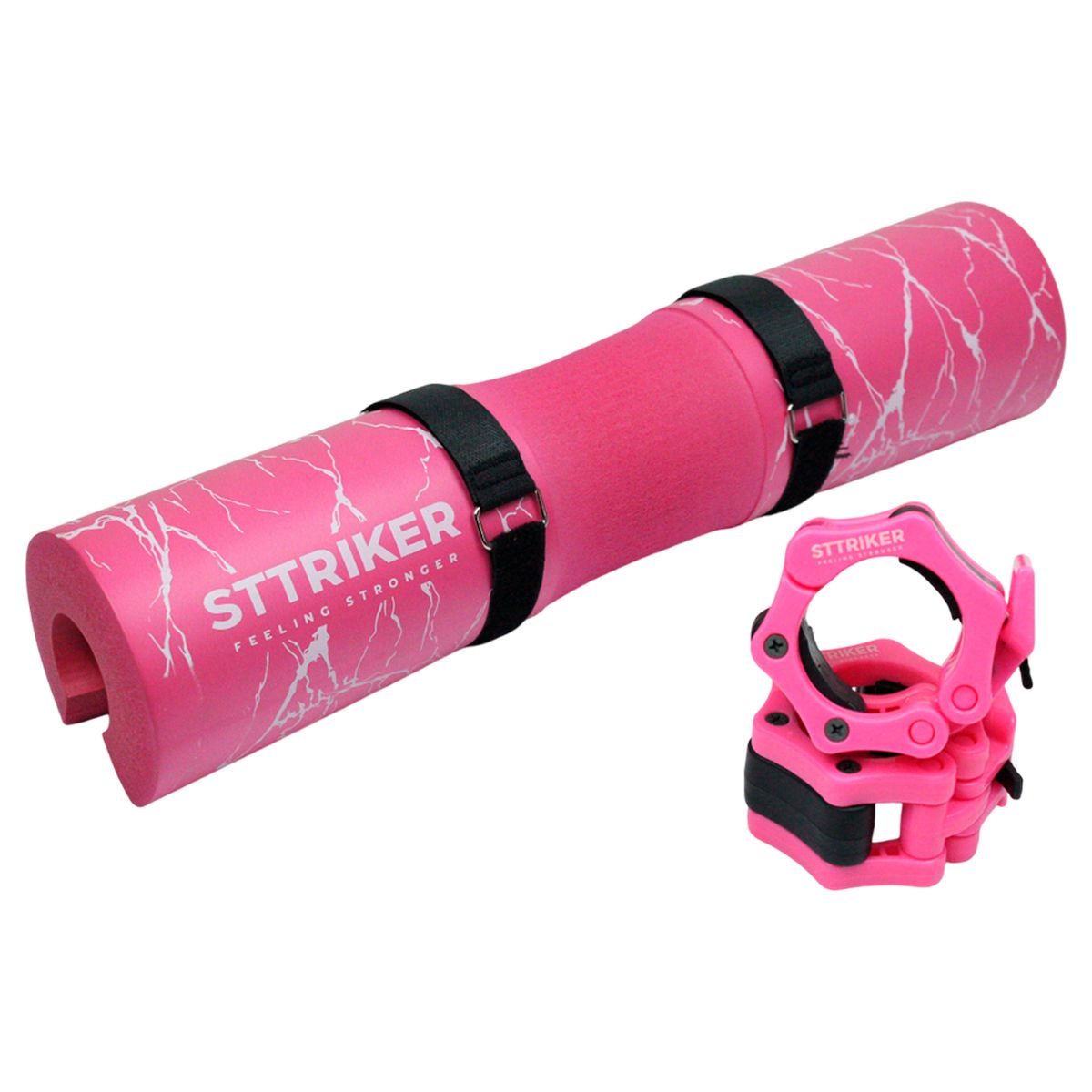 VITTORIA - Kit X2 Gluteo Pierna Almohadilla Seguro Barra Hip Thrust Gym