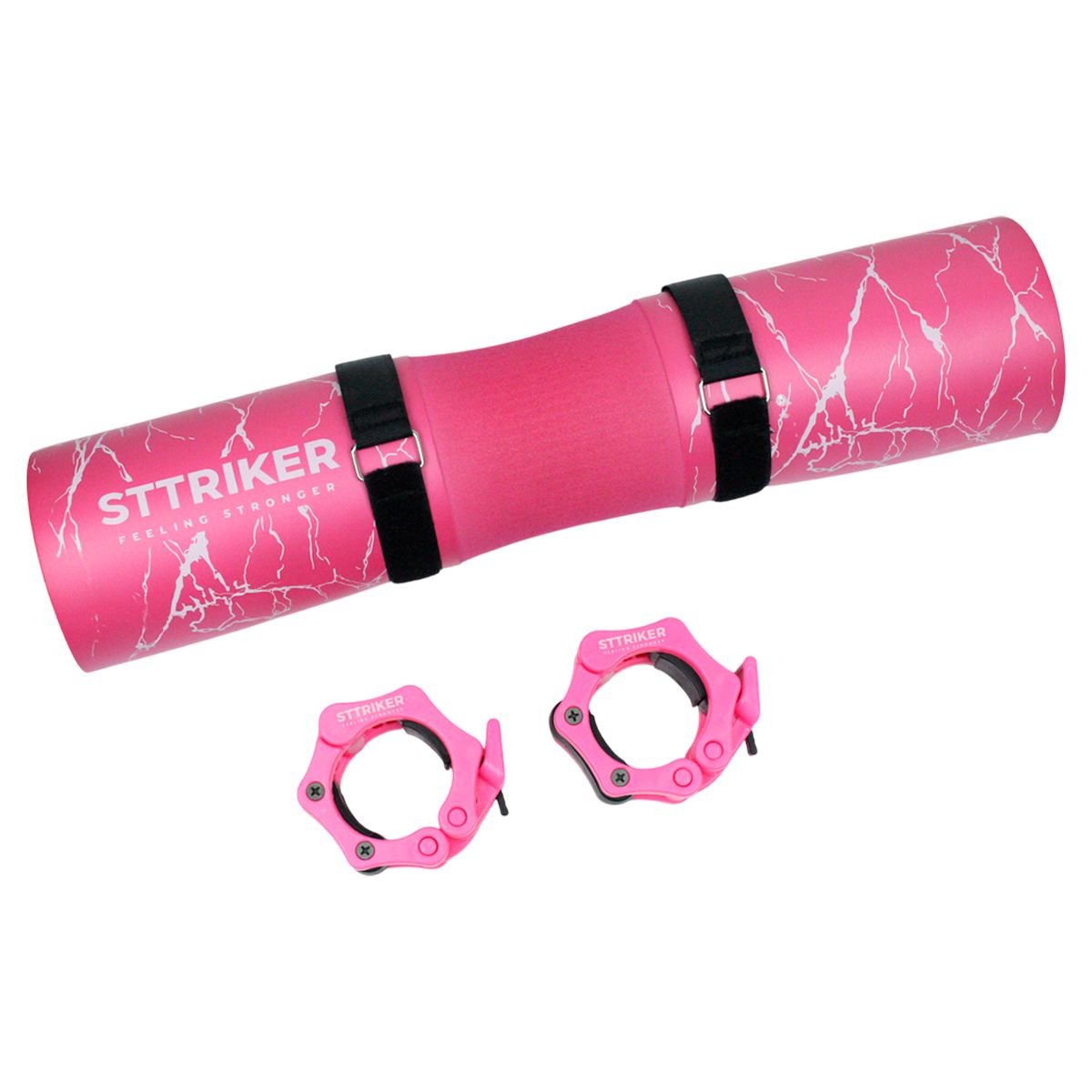 VITTORIA - Kit X2 Gluteo Pierna Almohadilla Seguro Barra Hip Thrust Gym