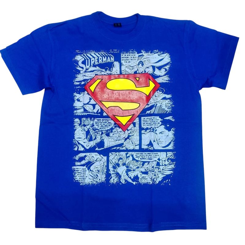 VANIDADES COLLECTIONS - Camiseta Superman Camiseta Para Hombre Superman