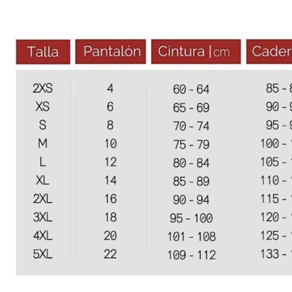 GENERICO - Faja Maria E Mod: Ota 2019 100 Talla S