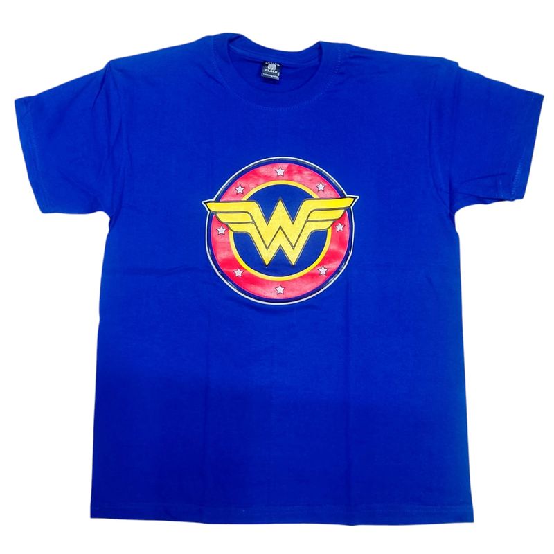 VANIDADES COLLECTIONS - Camiseta Mujer Maravilla Camiseta Super Héroes