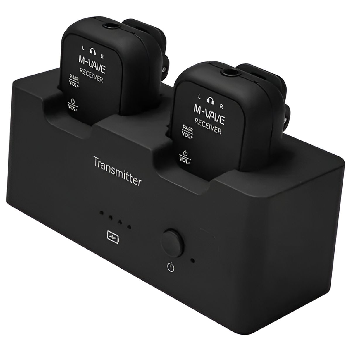 GENERICO - Sistema Monitoreo Inalambrico In Ears M-vave  Wp-12 1tr +2re