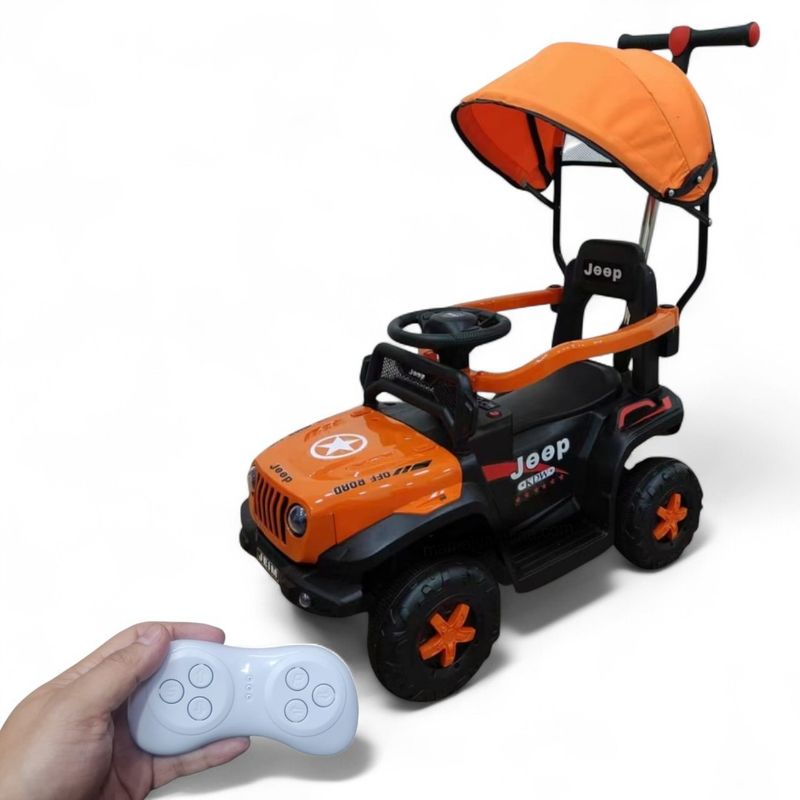 GENERICO - Carro Montable Bebe Paseador Musical Juguete Control 1-5 año