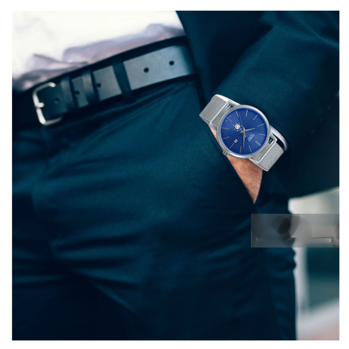 CASIO - Reloj Casio Modelo MTP-B125M-2A Diseño Elegante