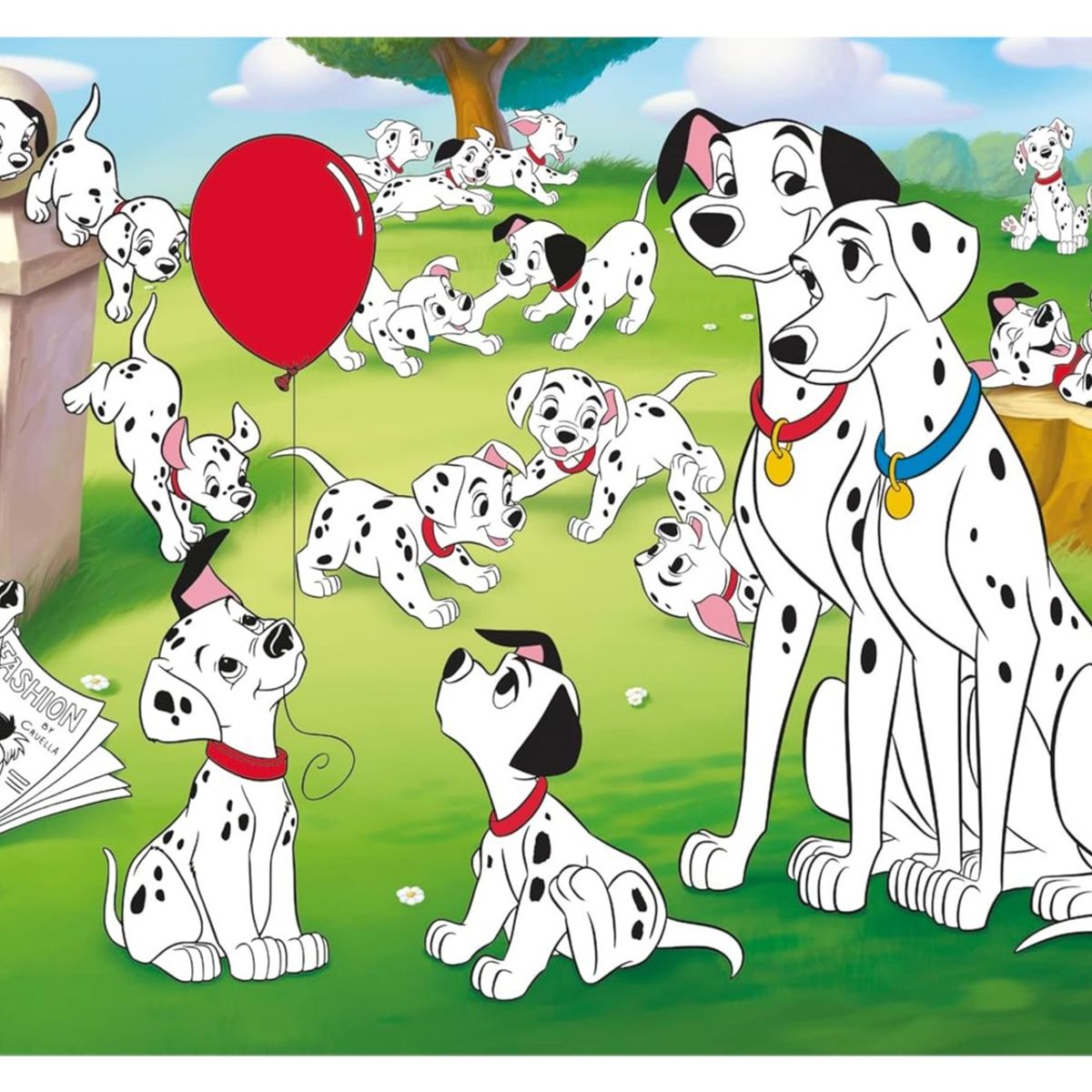 CLEMENTONI - Rompecabezas 24 Piezas 101 Dálmatas De Disney Para Niños