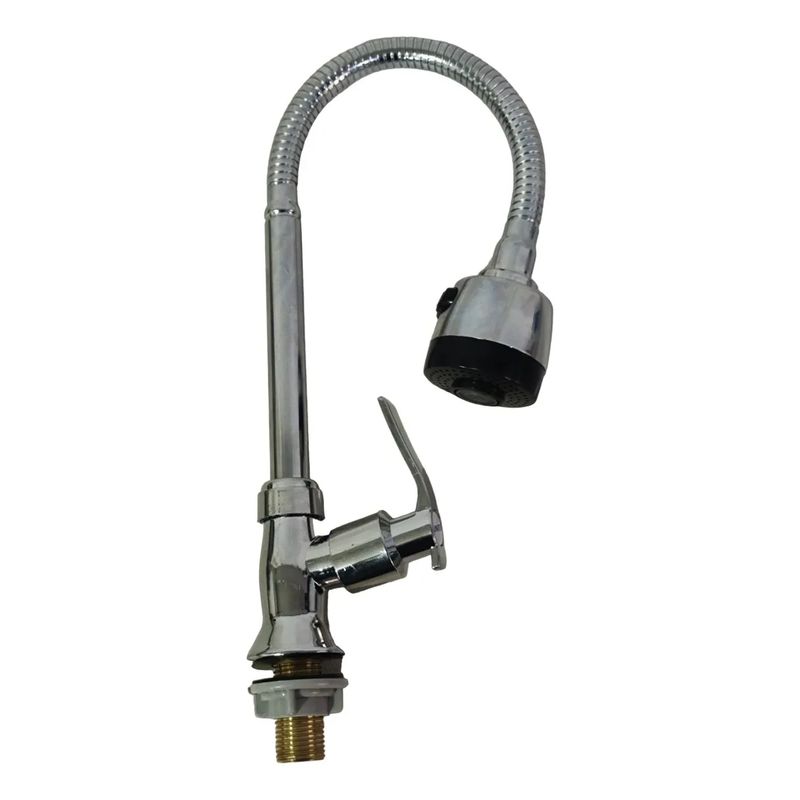 GENERICO - Grifo Mesón Cocina Manguera Extensora Pvc Flexible Llave