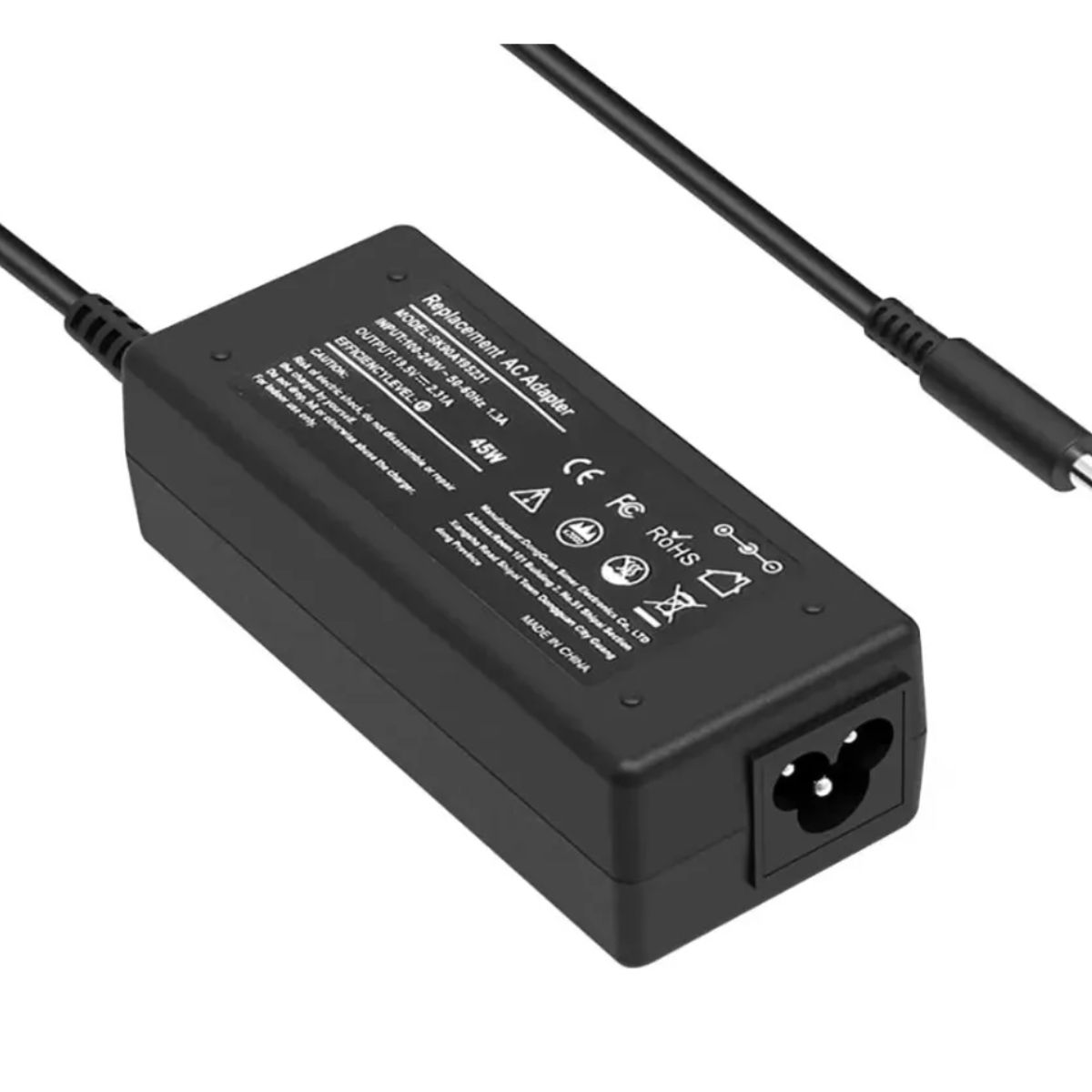 GENERICO - Cargador Para Portatil Dell Inspiron 19.5 2.31a 45w 4.5 x 3.0mm