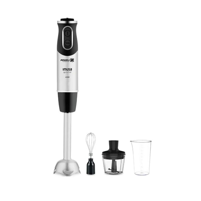 IMUSA - Licuadora de mano Imusa Quik chef 3 en 1 400 Watts