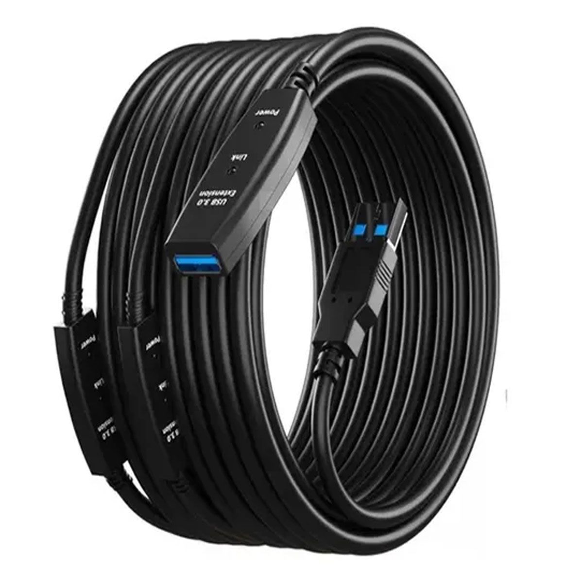 GENERICO - Extension Usb 3.0 Activa 20 Metros Sin Perdida Señal Calidad