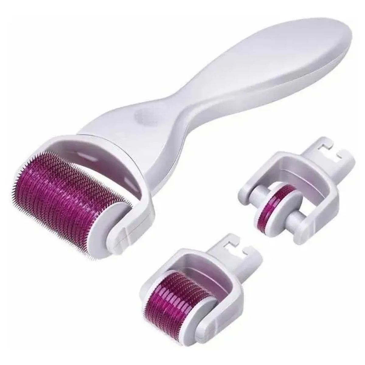 GENERICO - Rodillo Masajeador Abre Poros Facial Capilar Manual Profesi