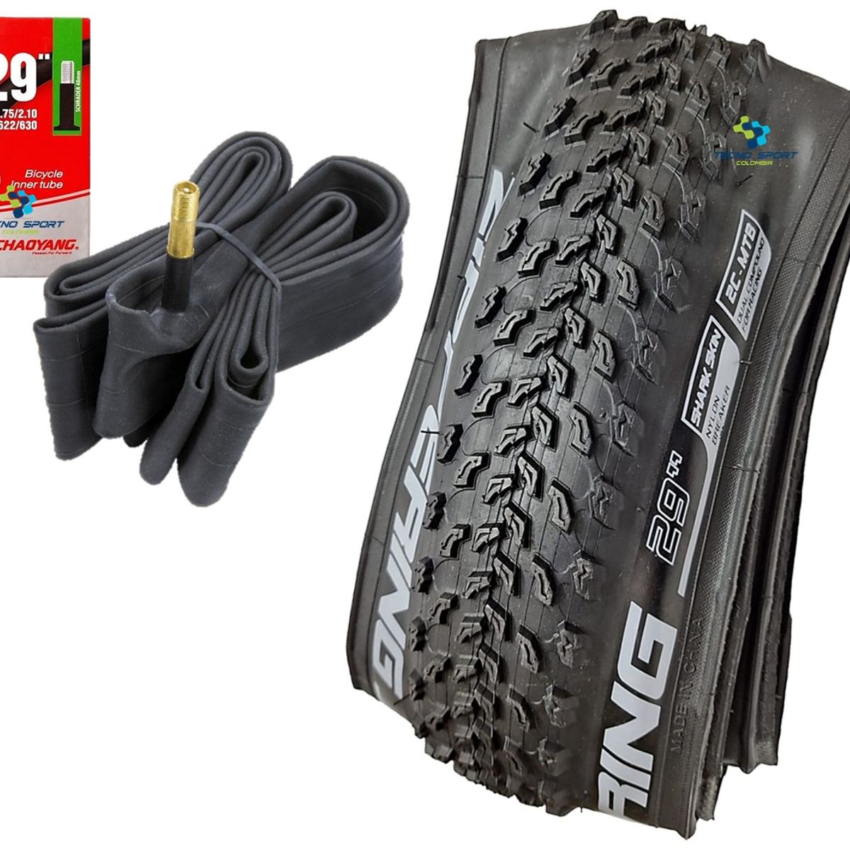 CHAOYANG - Combo Llanta + Neumático Chaoyang Rin 29 Bicicleta Mtb