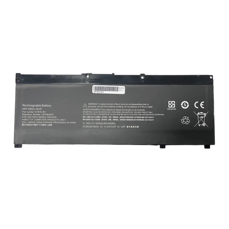 GENERICO - Bateria Portatil Para Asus Hp Sr03 Sr04xl Sr03xl 917724-855